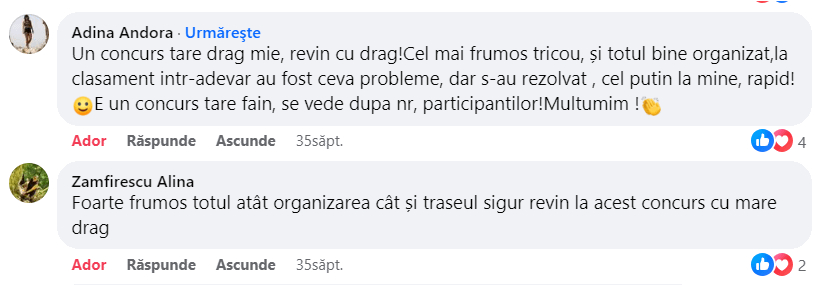 Siria Winter Trail 2023 recenzie Adina Andora